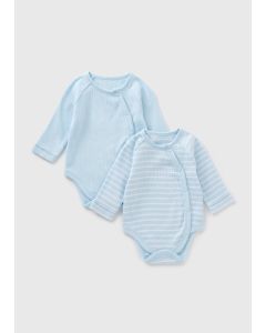 2 Pack Baby Ribbed Bodysuits