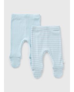 2 Pack Baby Ribbed Leggings