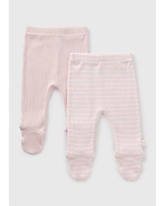 2 Pack Baby Ribbed Leggings