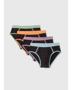 4 Pack Waistband Briefs