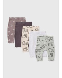 5 Pack Baby Digger Leggings