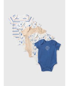 5 Pack Baby Bear Bodysuits