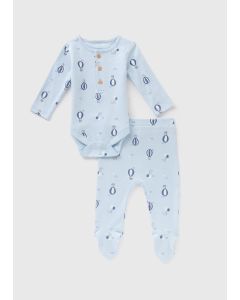 Baby Balloon Bodysuit & Leggings Set