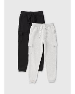 2 Pack Boys Jogging Bottoms