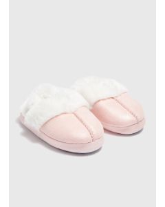 Girls Snug Mule Slippers