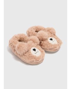 Boys Bear A Line Slippers