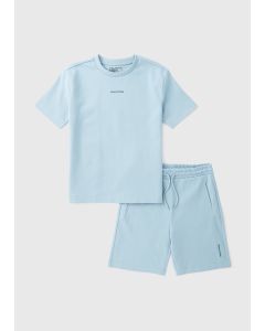 Boys Oversized T-Shirt & Shorts Set