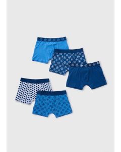 5 Pack Boys Football Trunks