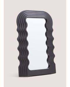 Wavy Mirror (0.43x0.33M)-Black