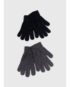 2 Pack Magic Gloves-Black-One Size