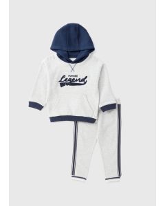 Boys Varsity Style Hoodie & Jogging Bottoms Set