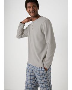 Check Fleece Pyjama Set