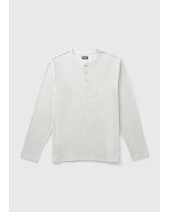 Textured Long Sleeve Pyjama Top