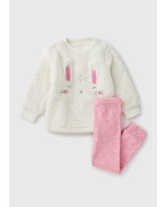 Girls Bunny Top & Leggings Pyjama Set