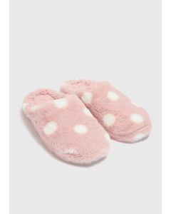 Spot Mule Slippers