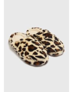 Leopard Print Slippers