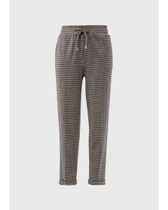 Et Vous Dogtooth Ponte Paperbag Trousers