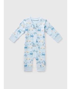 Baby Truck Sleepsuit