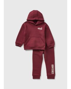 Boys Chicago Hoodie And Joggers Set