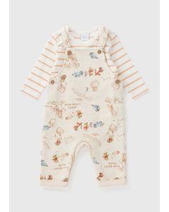 Winnie The Pooh Baby Tigger Dungaree & Top Set