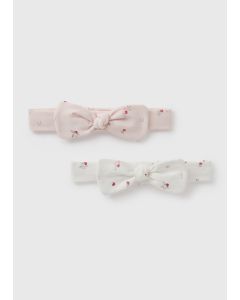 2 Pack Baby Layette Headbands