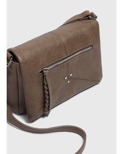 Cross Body Bag-Beige-One Size