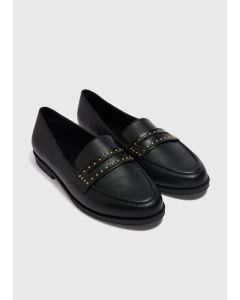 Basic Stud Loafers