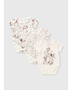 3 Pack Disney Baby 101 Dalmatians Bodysuits