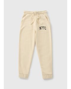 Girls NYC Slogan Joggers