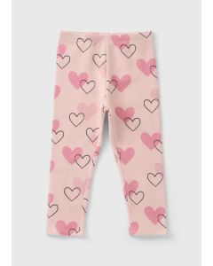 Girls Heart Leggings