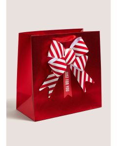 Bow Gift Bag-Red-One Size