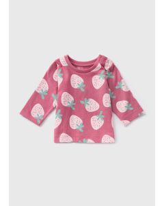 Baby Strawberry Print T-Shirt