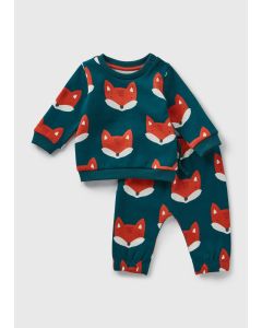 Baby Fox Sweatshirt & Joggers Set