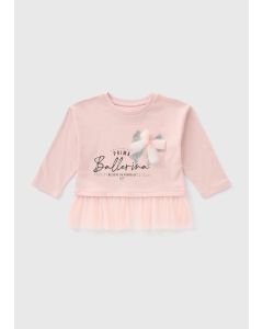 Girls Ballerina Mesh Top