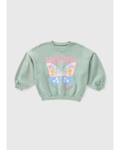 Girls Butterfly Sweatshirt