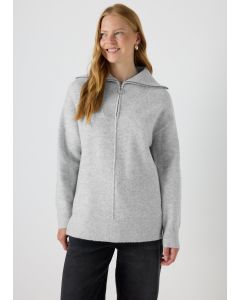 Knitted Half Zip Jumper