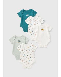 5 Pack Baby Transport Bodysuits