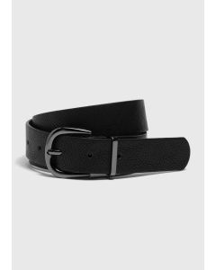 Gunmetal Jeans Belt