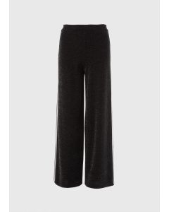 Wide Leg Sparkle Stripe Trousers