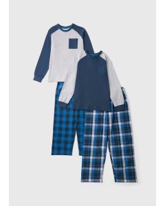 2 Pack Boys Pyjama Sets