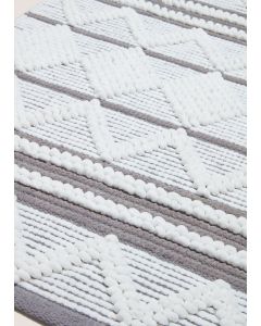 Cabana Bathmat-Grey-One Size