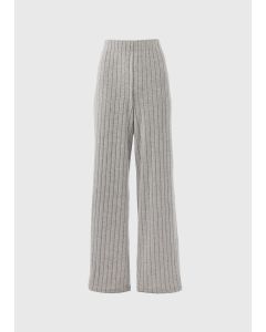 Ribbed Wide Leg Trousers