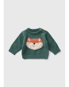 Baby Knitted Fox Jumper