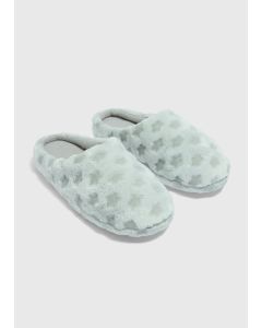 Kids Star Mule Slippers