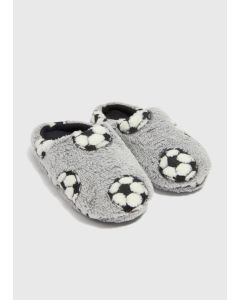 Boys Football Mule Slippers