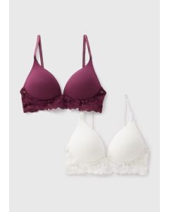 2 Pack Plunge Bralettes