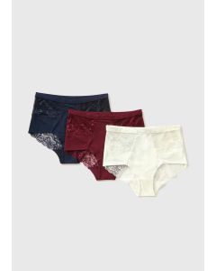 3 Pack Lace Full Knickers