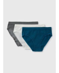 3 Pack Teal & Midi Knickers