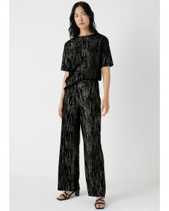 Glitter Straight Leg Trousers