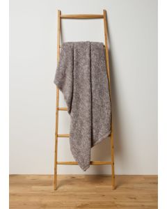 Sherpa Throw-Grey-One Size